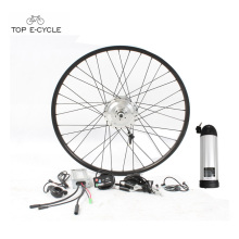 TOP 36V 350W kit de convension de bicicleta eléctrica de motor de cubo de rueda delantera o trasera a la venta